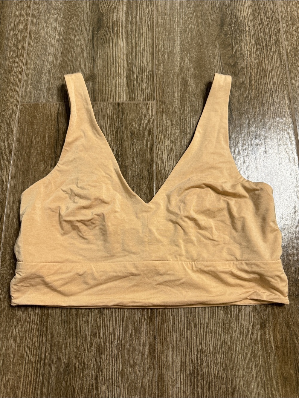 Commando Butter Comfy Bralette in the shade beige